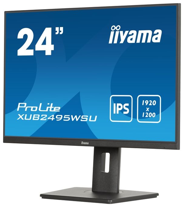 WUXGA Monitor 61,2 cm (24.1") 16:10 4 ms 300 cd/m²  ProLite XUB2495WSU-B7 (Schwarz) 