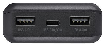 10000 mAh Powerbank USB Typ-C  B10000 (Schwarz) 
