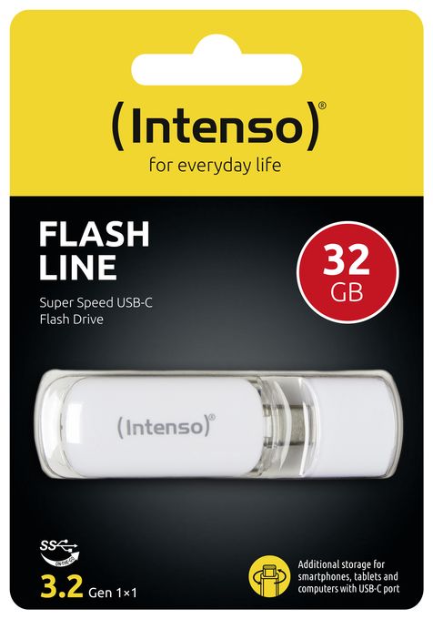 USB Typ-C Stick 32 GB  Flash Line (Weiß) 