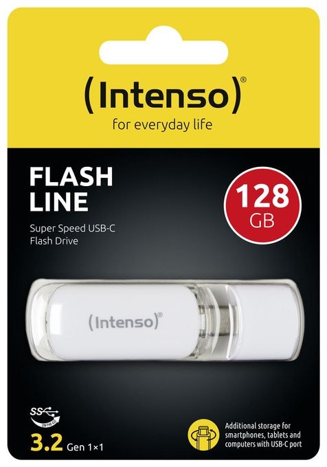 USB Typ-C Stick 128 GB  Flash Line (Weiß) 