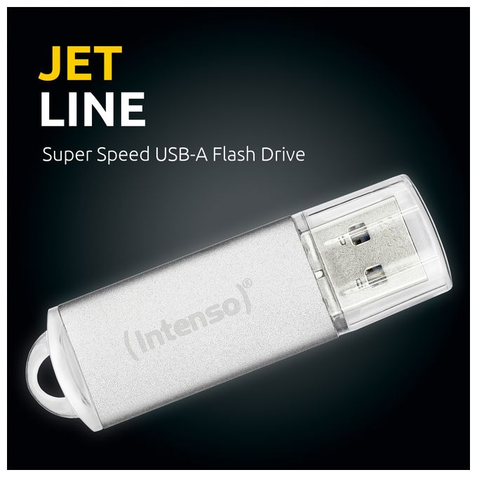 USB Typ-A Stick 32 GB  Jet Line (Silber) 