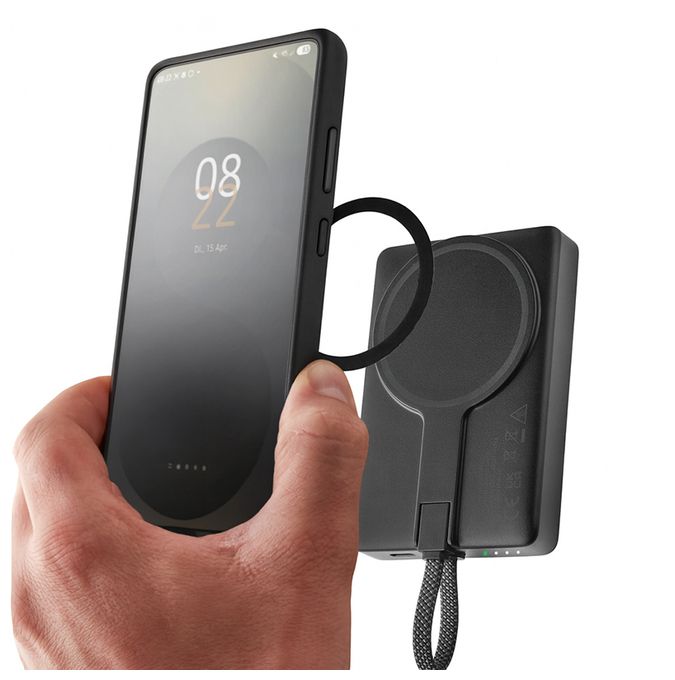 10000 mAh Powerbank USB Typ-C  MC10000 (Schwarz, Grau) 