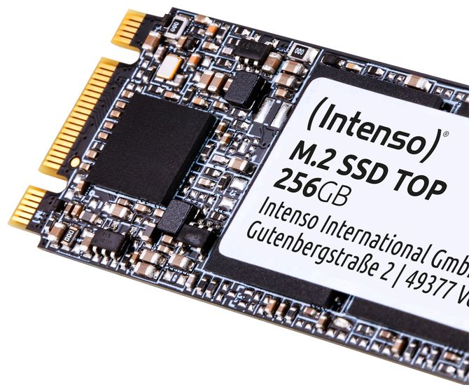 256 GB SSD Serial ATA III M.2  Top (Anthrazit) 