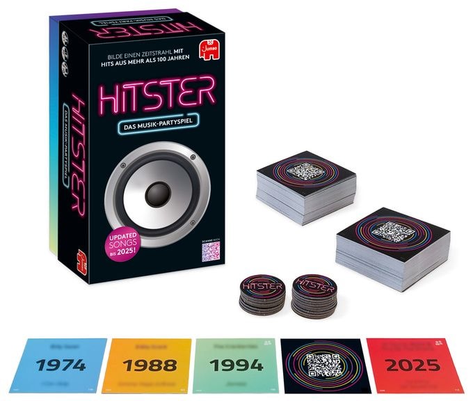 Kartenspiel bis zu 10 Spielern ab 16 Jahr(e) Hitster - Original 