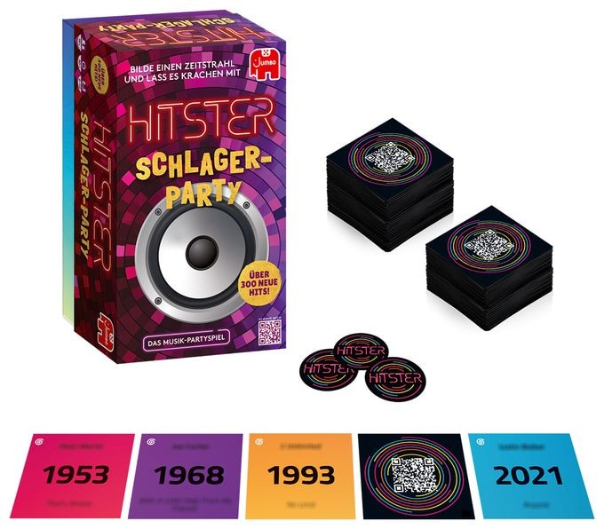 Brettspiel bis zu 10 Spielern ab 16 Jahr(e) Hitster - Schlager Party 
