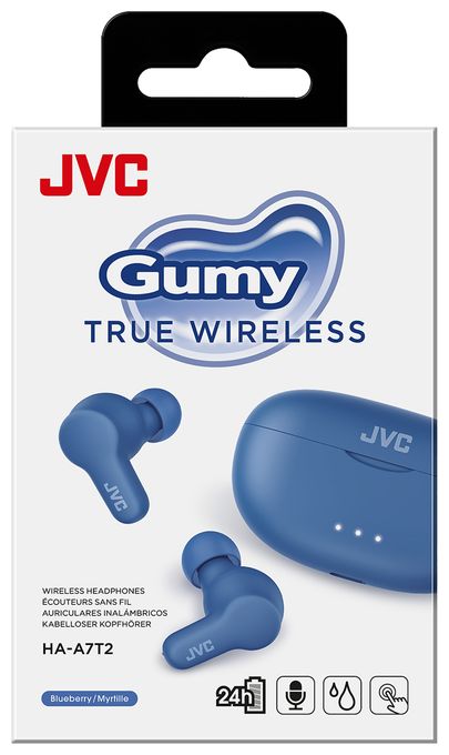 Bluetooth Kopfhörer Kabellos TWS IPX4 Mikro-USB  HA-A7T2 (Blau) 