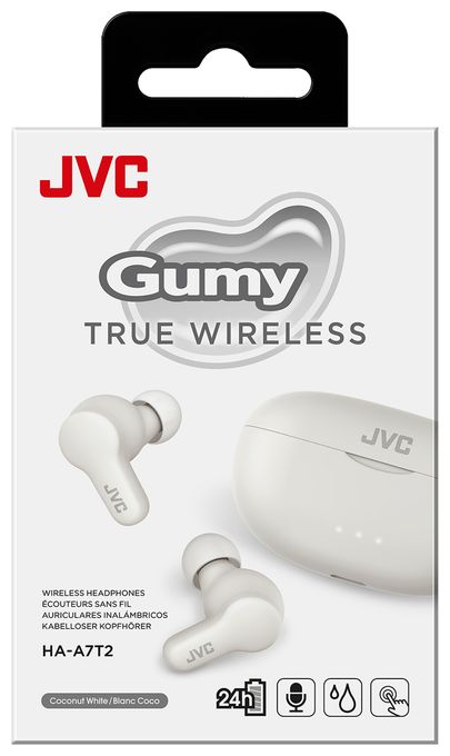 Bluetooth Kopfhörer Kabellos TWS IPX4 Mikro-USB  HA-A7T2 (Weiß) 