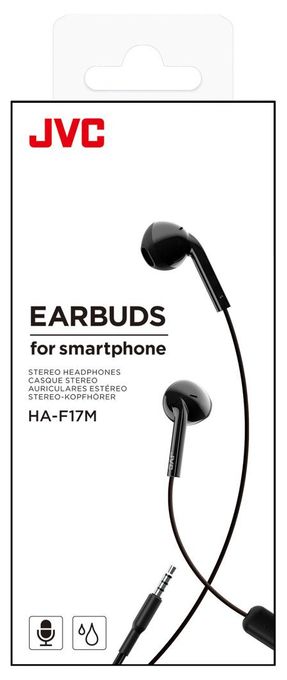 In-Ear Kopfhörer Kabelgebunden IPX2  HA-F17M (Schwarz) 