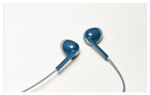 In-Ear Kopfhörer Kabelgebunden  HA-F19M-AH (Blau, Grau) 