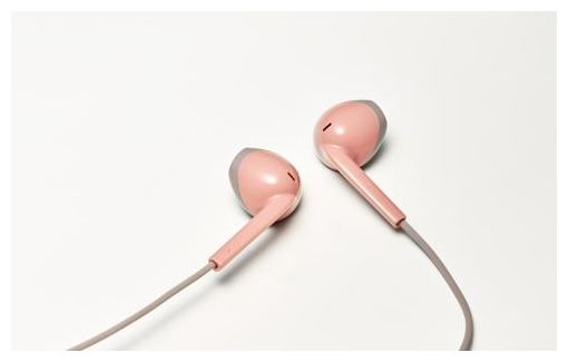 In-Ear Kopfhörer Kabelgebunden  HA-F19M-PT (Grau, Pink) 