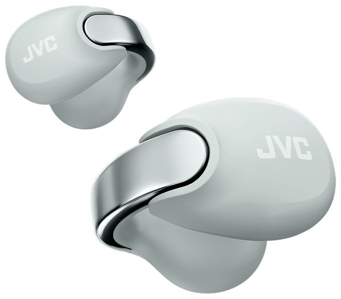 In-Ear Bluetooth Kopfhörer Kabellos TWS IPX4 USB Typ-C  HA-NP1T (Grau, Silber) 