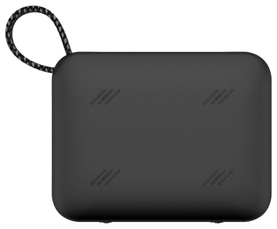 5 W Bluetooth Lautsprecher Laufzeit bis 8,5 h  AS-60BT (Schwarz) 