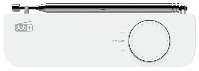 Bluetooth DAB, DAB+, FM Radio Tragbar  CR-M33DAB (Weiß) 