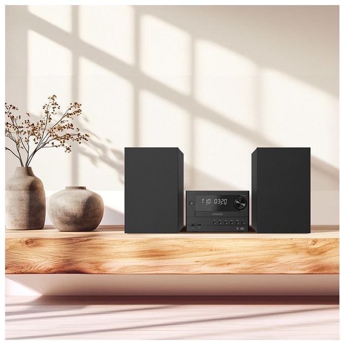 Heim-Audio-Mikrosystem DAB+, FM 10 W Bluetooth  M-450DAB (Schwarz) 