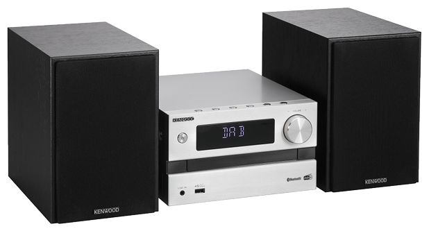 Heim-Audio-Mikrosystem DAB, DAB+, FM 25 W Bluetooth  M-720DAB (Schwarz, Silber) 