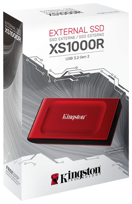 1 TB SSD  XS1000 (Rot) 
