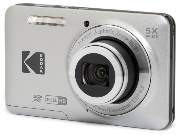 Kompaktkamera 5x Opt. Zoom  Pixpro FZ55 (Silber) 