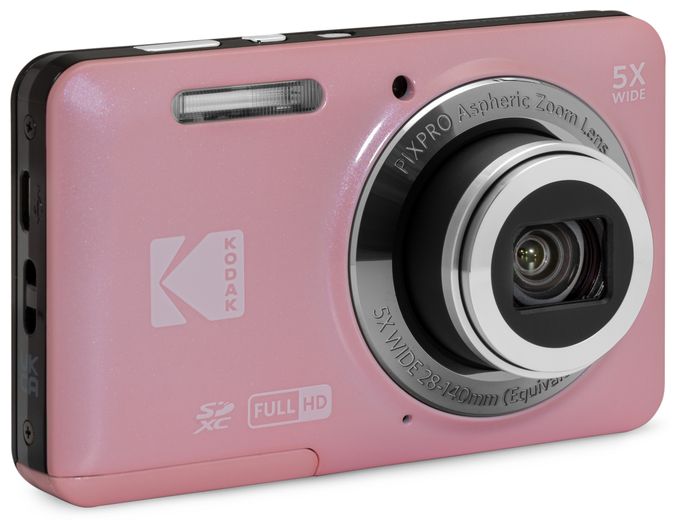 Kompaktkamera 5x Opt. Zoom  Pixpro FZ55 (Pink) 