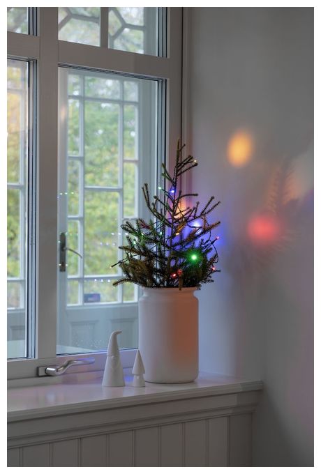 LED 2850 mm Warmweiß (2700K) Warmweiß Batterie/Akku 1408-100 Lichterketten mit Batterien Innen 
