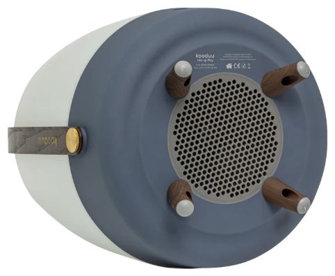 10 W Bluetooth Lautsprecher Laufzeit bis 11 h  Lite-up Play 2.0 (Blau, Weiß, Holz) 