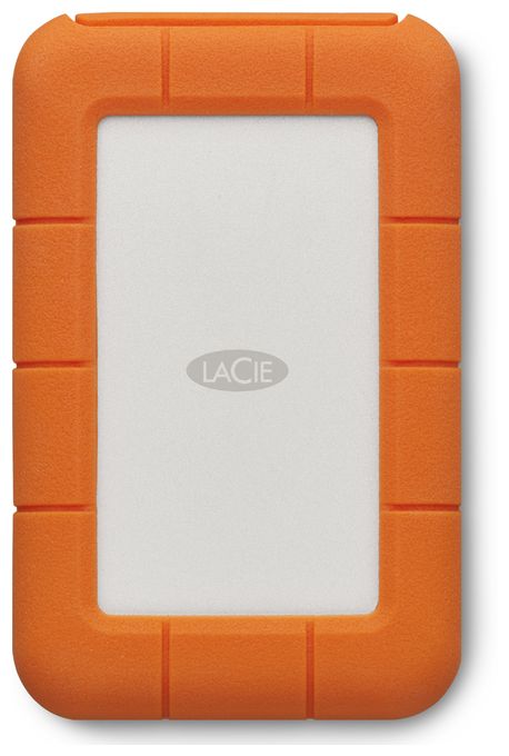 5 TB externe Festplatte USB Typ-C  Rugged (Grau, Gelb) 