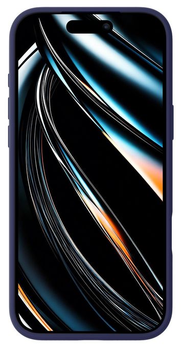 Cover für Apple iPhone 18 Pro  Huex Slim (Navy) 