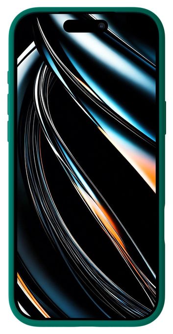 Cover für Apple iPhone 18 Pro  Huex Slim (Grün) 
