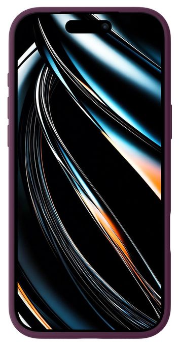 Cover für Apple iPhone 18 Pro Max  Huex Slim (Burgund) 