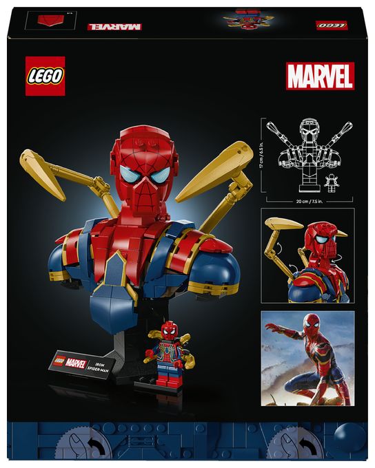 Iron Spider-Man Büste 