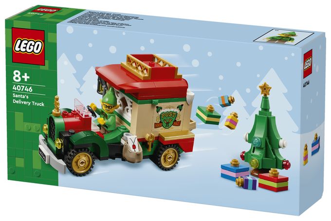 Lieferwagen des Weihnachtsmanns 