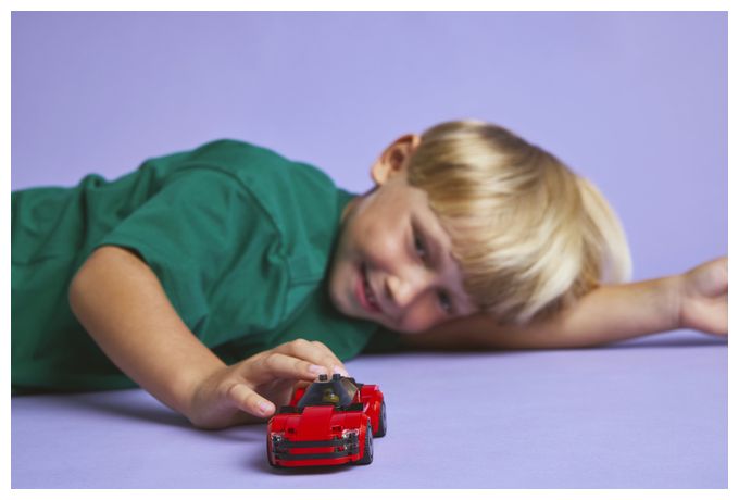 Roter Sportwagen 