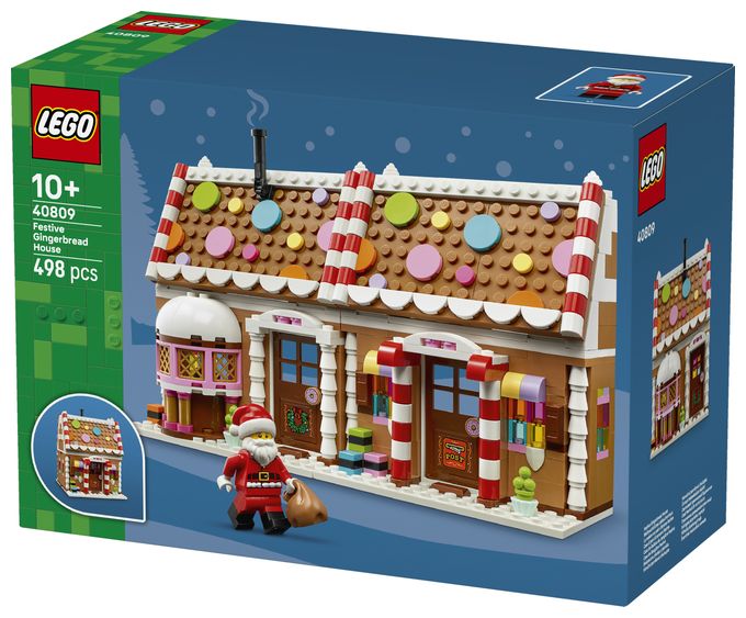 Weihnachtliches Lebkuchenhaus 