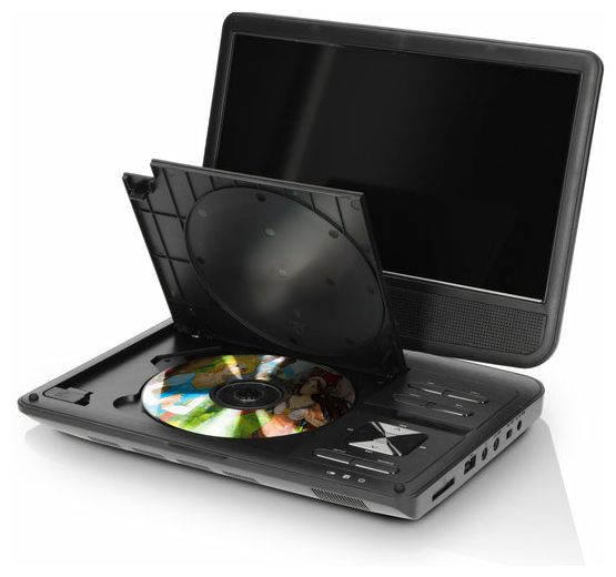25,4 cm (10 Zoll) DVD Player CD, CD-R, CD-RW, DVD, DVD+R, DVD+RW, DVD-R, DVD-RW DVP-1046BK 