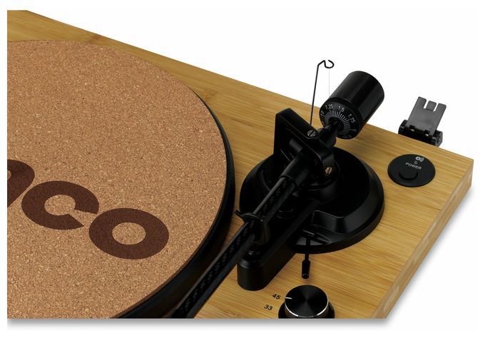 Audio-Plattenspieler mit Riemenantrieb  LBT-335BA (Holz) 