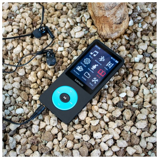 MP3 Spieler 8 GB  Xemio-860 (Schwarz, Blau) 