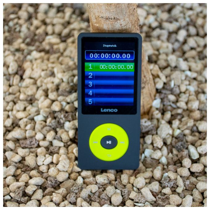 MP3 Spieler 8 GB  Xemio-860 (Schwarz, Limette) 