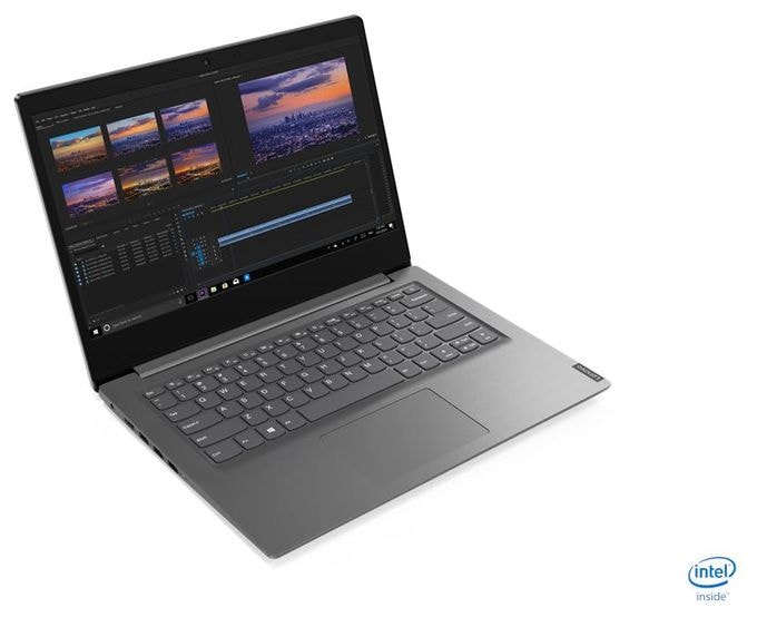 Full HD Notebook 35,6 cm (14 Zoll) 1920 x 1080 Pixel 512 GB SSD Windows 10 Home Intel® Core™ i3 max. 3,4 GHz  V14 (Grau) 