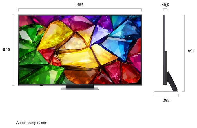 LED 165,1 cm (65 Zoll) Fernseher 4K Ultra HD 65MRGB88B9B 