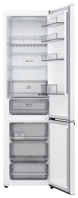 262 l / 113 l Kühl-Gefrierkombi freistehend NoFrost 139 kWh Jahr  GBBS322BSW (Weiß) 