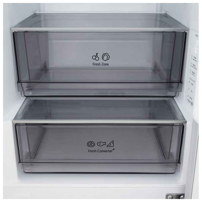 220 l / 113 l Kühl-Gefrierkombi freistehend NoFrost 169 kWh Jahr  GBBSJ1CCPY (Silber) 