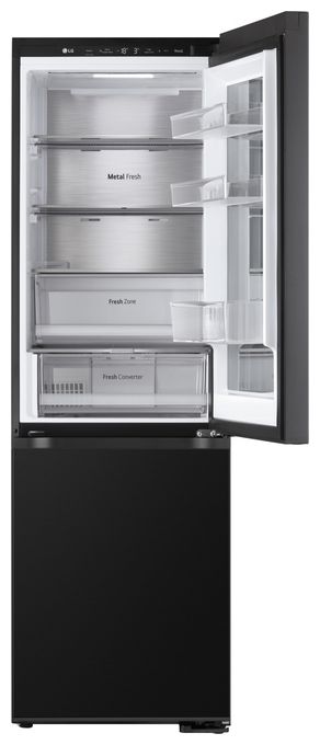 239 l / 110 l Kühl-Gefrierkombi freistehend NoFrost 172 kWh Jahr  GBG5160CEV (Schwarz) 