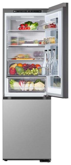 239 l / 110 l Kühl-Gefrierkombi freistehend NoFrost 172 kWh Jahr  GBG5160CPY (Silber) 