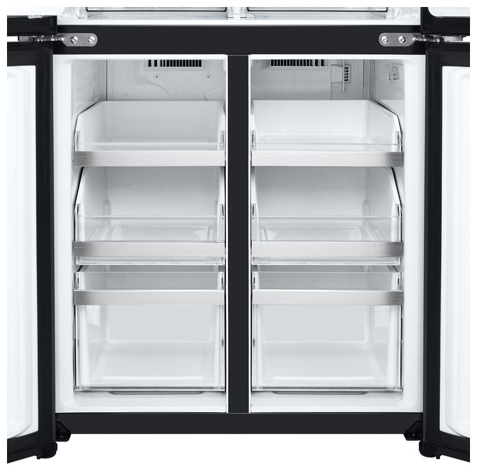 Side-by-Side Kühl-/ Gefrierkombination 288 l / 220 l 314 kWh 1757 mm x 835 mm  GMG761EPAE (Schwarz) 