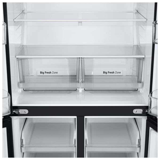 Side-by-Side Kühl-/ Gefrierkombination 321 l / 209 l 314 kWh NoFrost 1787 mm x 835 mm  GMV860EPDE (Schwarz) 