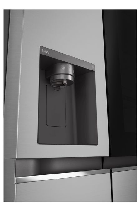 Side-by-Side Kühl-/ Gefrierkombination 416 l / 219 l 350 kWh NoFrost 1790 mm x 913 mm  GSGV81PYLL (Silber) 