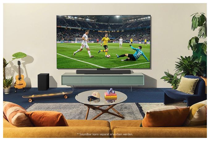 OLED 195,6 cm (77 Zoll) Fernseher 4K Ultra HD VESA 300 x 200 mm OLED77C43LA 