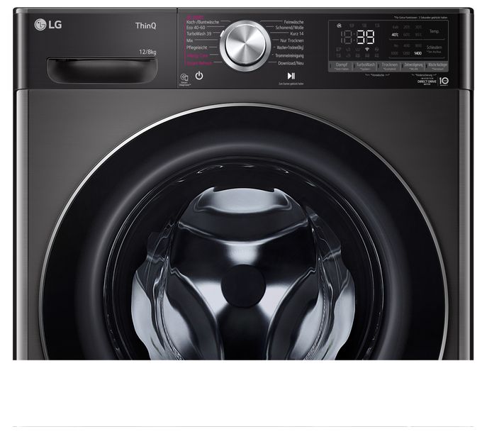 12 kg 8 kg Waschtrockner 1400 U/min V9WD128H2B 
