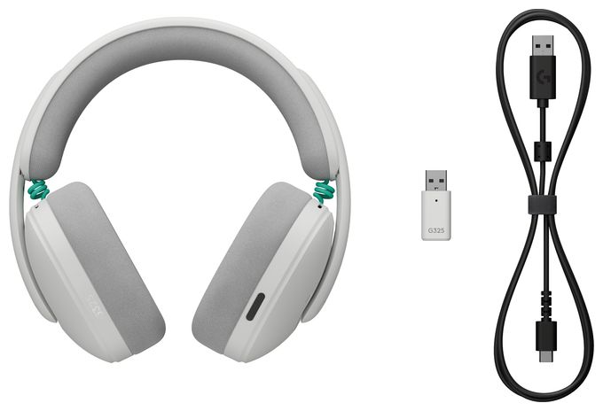 Over Ear Bluetooth Kopfhörer kabellos 24 h Laufzeit USB Typ-C  325 (Weiß) 