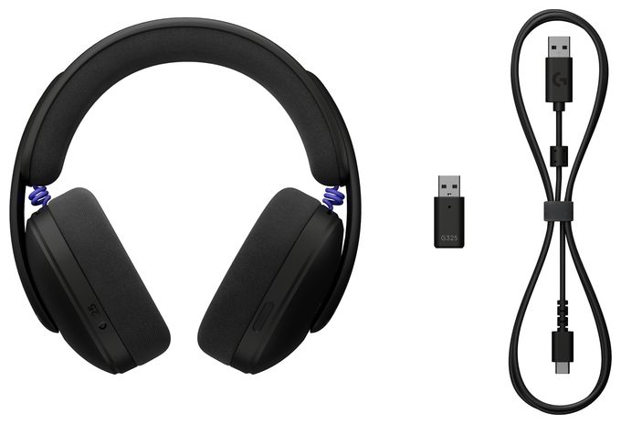 Over Ear Bluetooth Kopfhörer kabellos 24 h Laufzeit USB Typ-C  325 (Schwarz) 