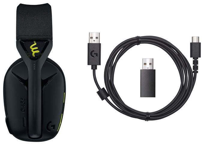 Over Ear Bluetooth Kopfhörer kabellos 18 h Laufzeit  435 (Schwarz, Gelb) 